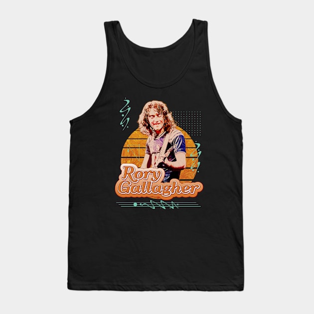 Rory Gallagher // Retro Art Tank Top by Nana On Here